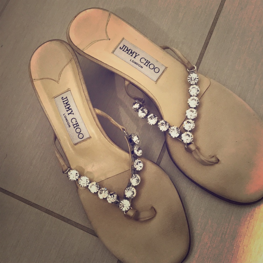 Jimmy Choo thong dress shoe